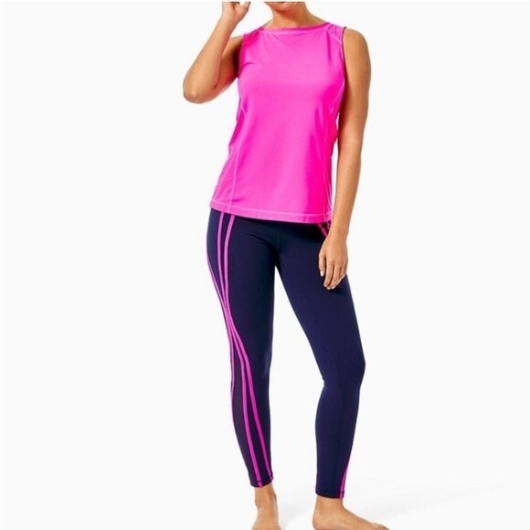 Lilly Pulitzer UPF 50+ Luxletic Weekender High Rise Legging NWT Size XXS - Picture 1 of 16